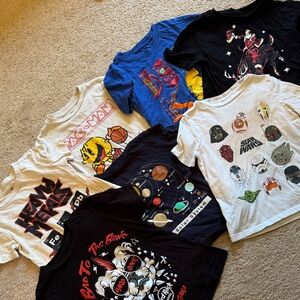 Kids Graphic T-Shirts Assorted Pack lot / bundle